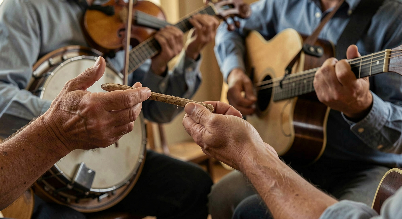By ear, in twenty seconds : How to tune a 5 string banjo: open G, by ear and by tuner