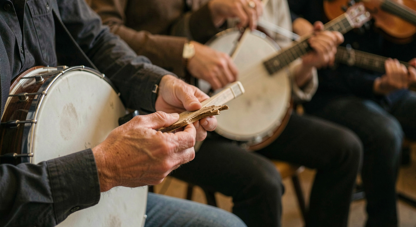 Eight strings, four courses : The mandolin in a string band: chop, tuning and buying a first one