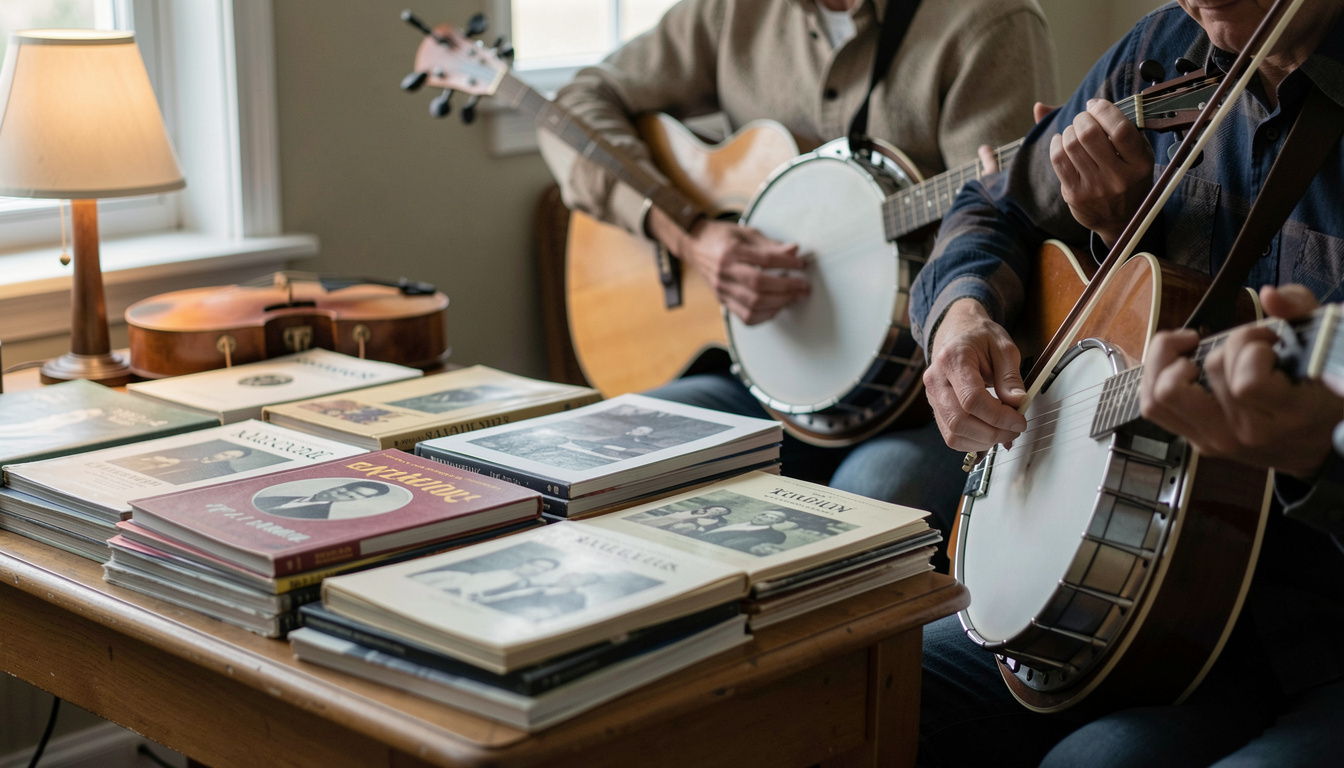 The letters underneath : How to read banjo tab, and what tablature leaves out