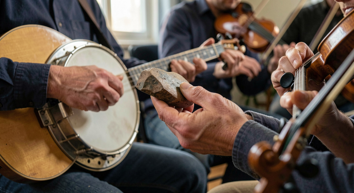 The same box, a different job : The fiddle in traditional Irish music, old time and bluegrass