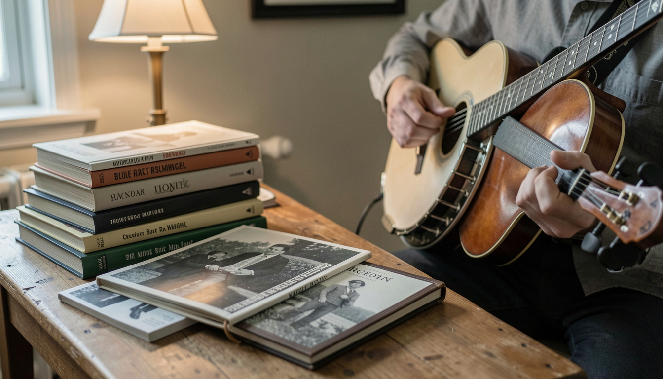 What is on the site : About The Fifth String: an independent roots music notebook